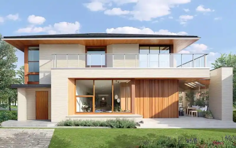 一座简约温馨的日式现代别墅