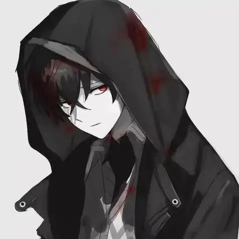 动漫头像暗黑系帅气男头