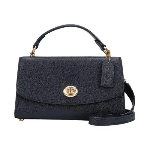 【2021新款】coach/蔻驰 女士简约潮流单肩斜挎手提包牛皮革 1439