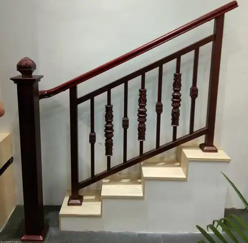 楼梯扶手锌钢楼梯栏杆组装式护栏热镀锌栏杆别墅楼梯栏杆