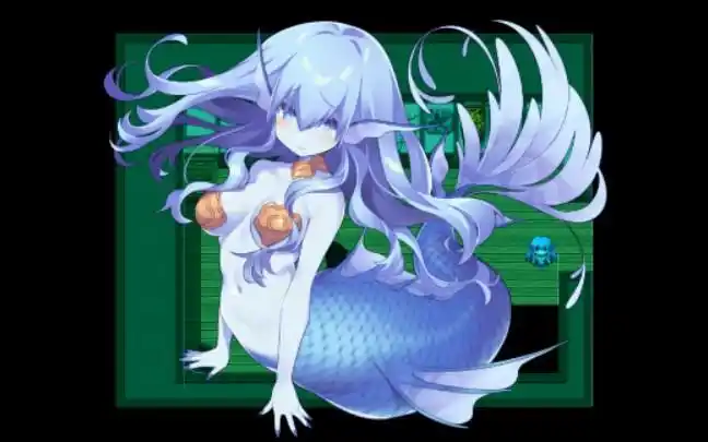 魔物娘岛 人鱼线7(14)第5阶段完全人鱼化.