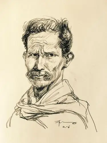 人物肖像|纯艺术|绘画|lv815602 - 原创作品 - 站酷 (zcool)