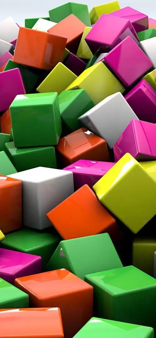 iphonex xs 高清壁纸 3d立体图形