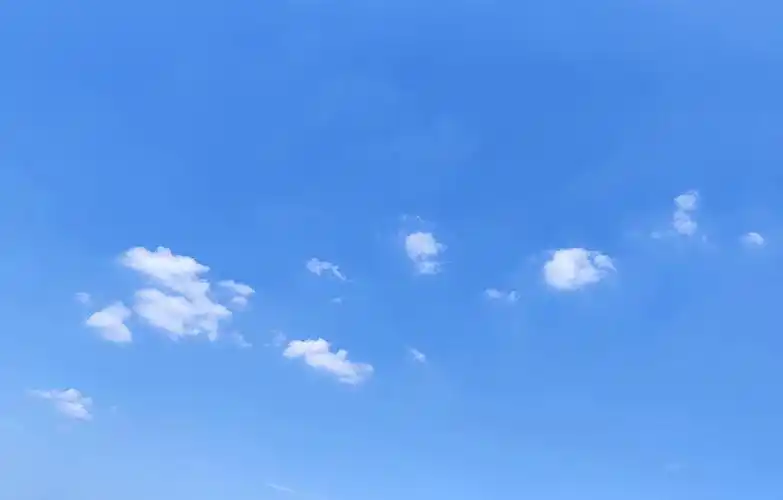 蓝色天空素材图图片下载