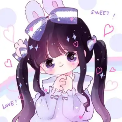 卡通人物可爱少女头像