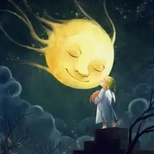 月亮头像图片大全高清唯美的微信月亮头像图片