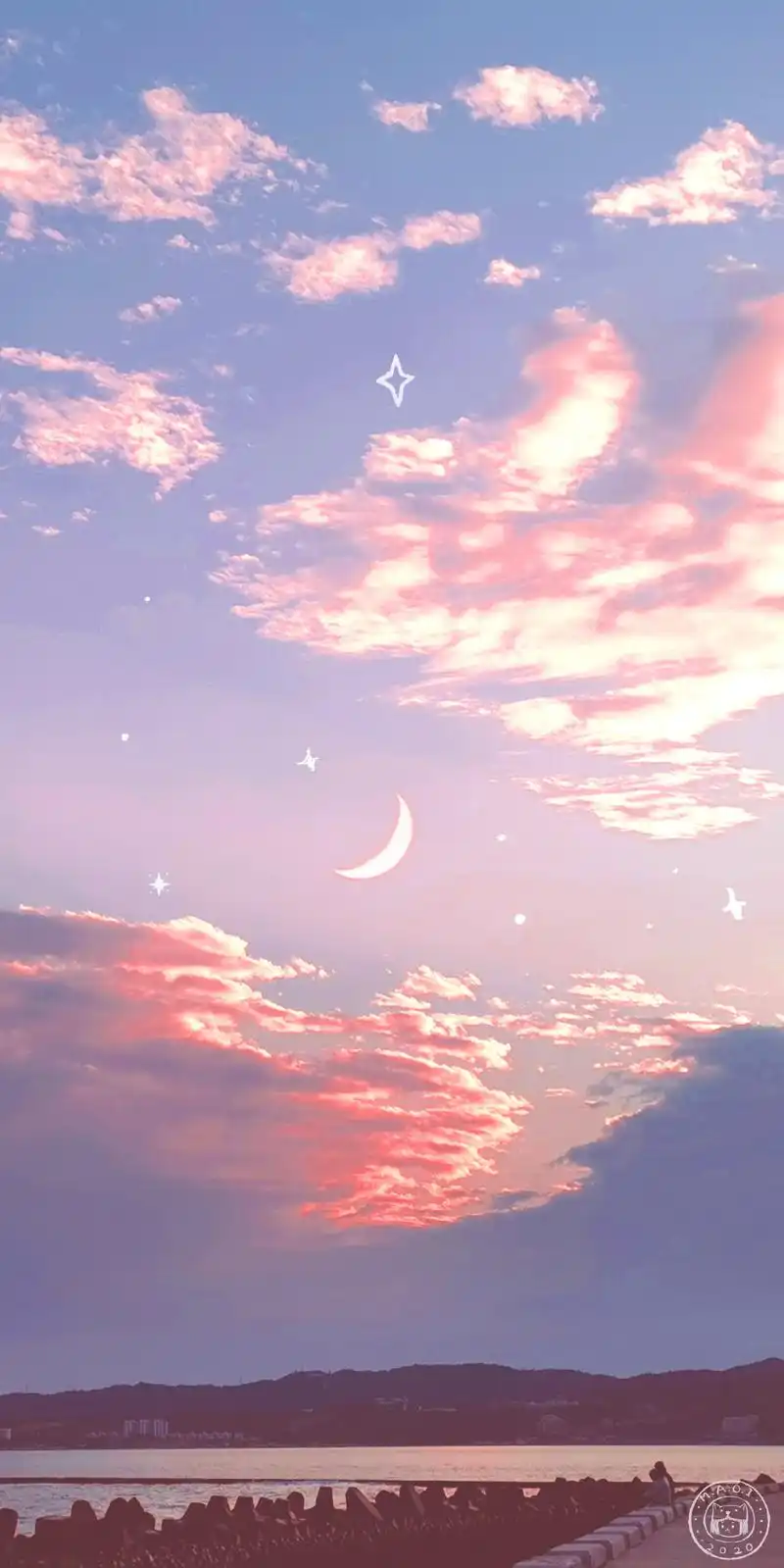 夏天有着迟暮的霞光 正如晚来的你皆是笑意… - 堆糖,美图壁纸兴趣社