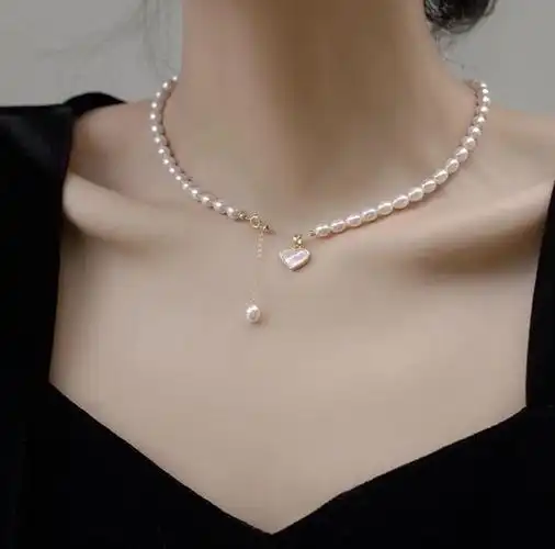 美哭75这③款珍珠项链太温柔好看了叭