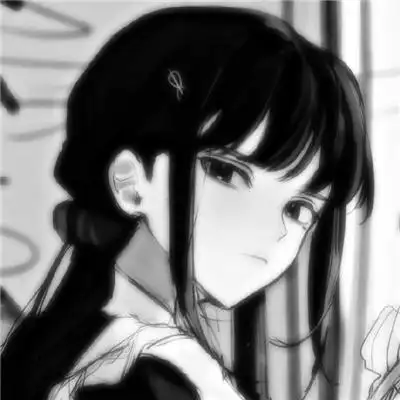 动漫女头霸气十足2022 暗黑系黑白高冷御姐动漫女头_动漫头像_美头网