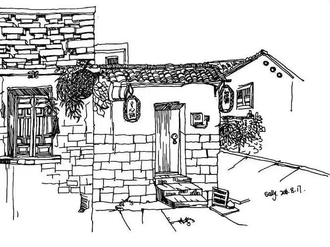 莫莫的相册-黑白风景画