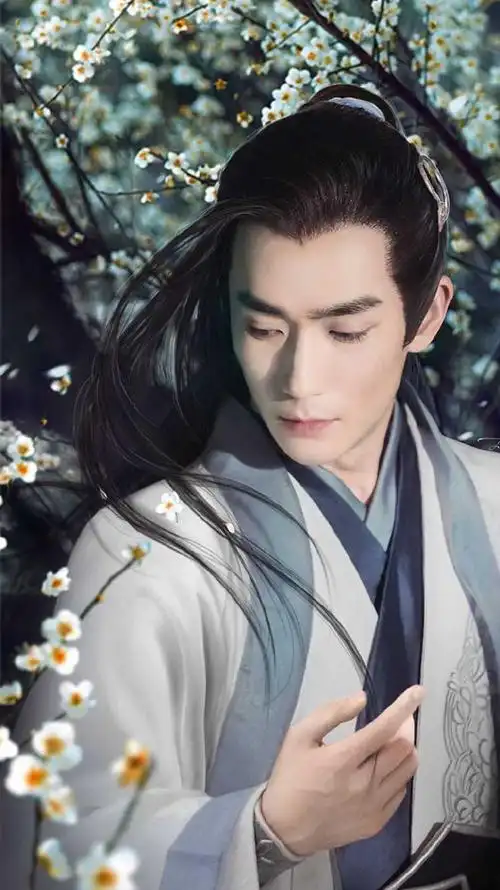 有没有长发或者适合长发的男明星啊?