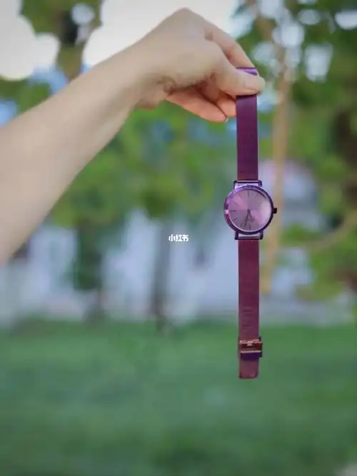 我的穿搭新宠从没想过紫色手表这么美貌