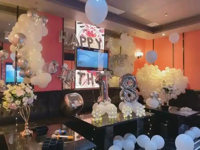 宁波ktv生日布置18岁生日