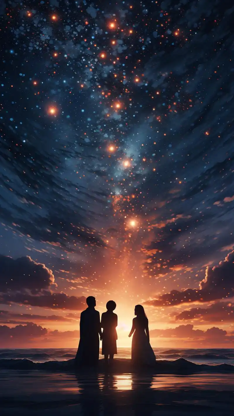 💑海边浪漫情侣壁纸精选🌊 想要在手机的屏幕上感受海风的吹拂和