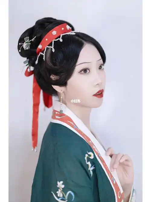 课堂示范宋制汉服发型