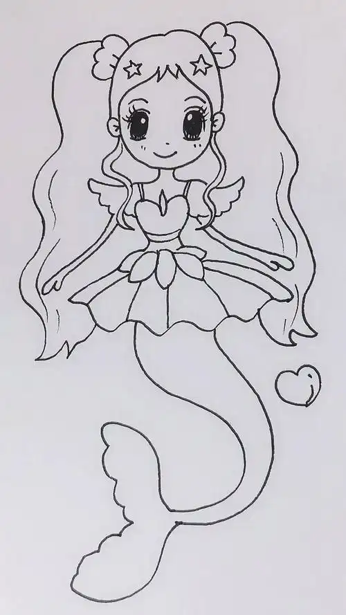 画画原来如此简单#学画公主