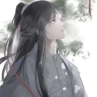 意境古风男生头像暗香浮动长陪夜月黄昏