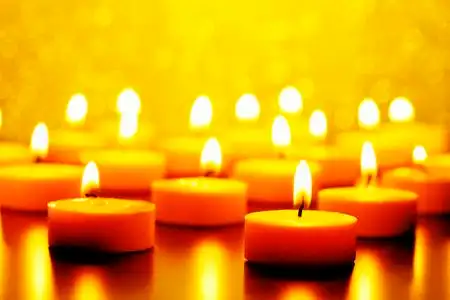 祭祀蜡烛图片