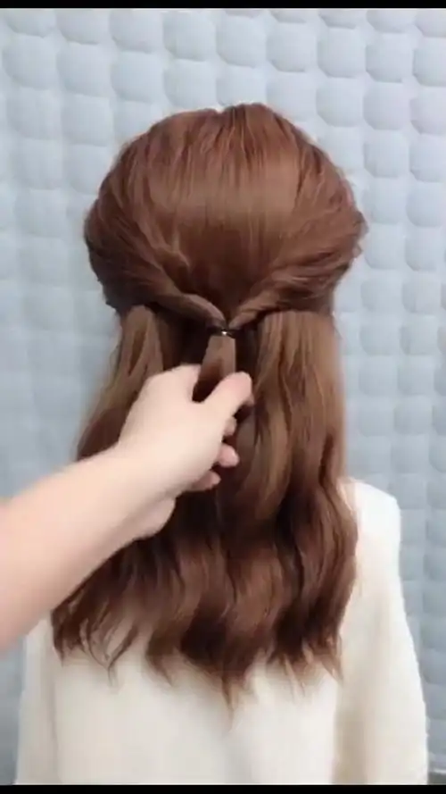 10----12岁小女生的头发怎样扎