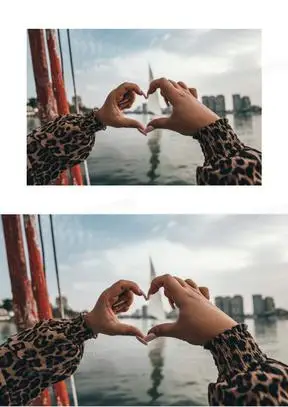 手势比心素材_手势比心图片_手势比心素材图片下载_熊猫办公