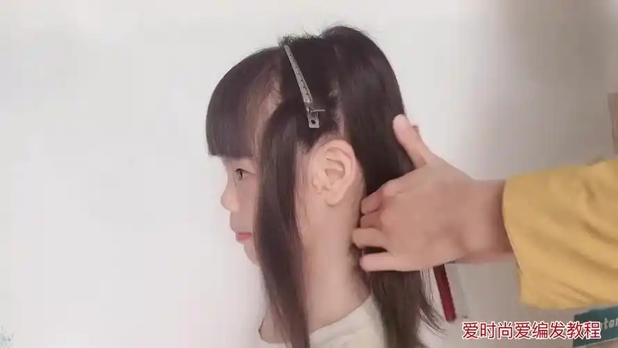 六一儿童节可爱发型齐刘海和没有刘海都能扎