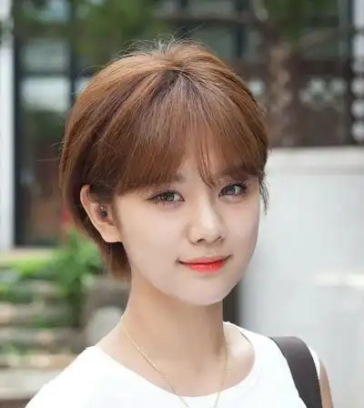 女生帅气最短发_发型图片