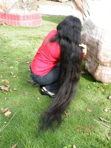 重庆的超长发女