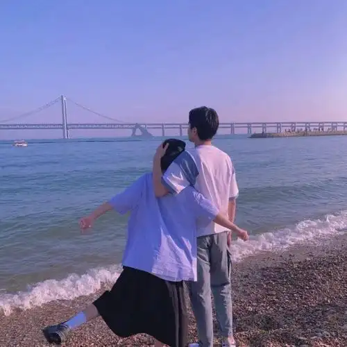 情侣头像丨超火真人古风可爱超污情侣头像