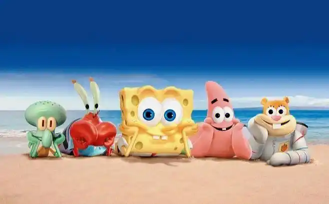 海绵宝宝立体壁纸背景图4