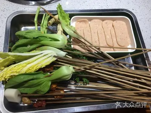成都钢管厂五区小郡肝火锅串串香娃娃菜图片 - 第27张