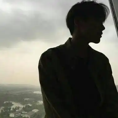 男生伤感帅气背影头像个性成熟