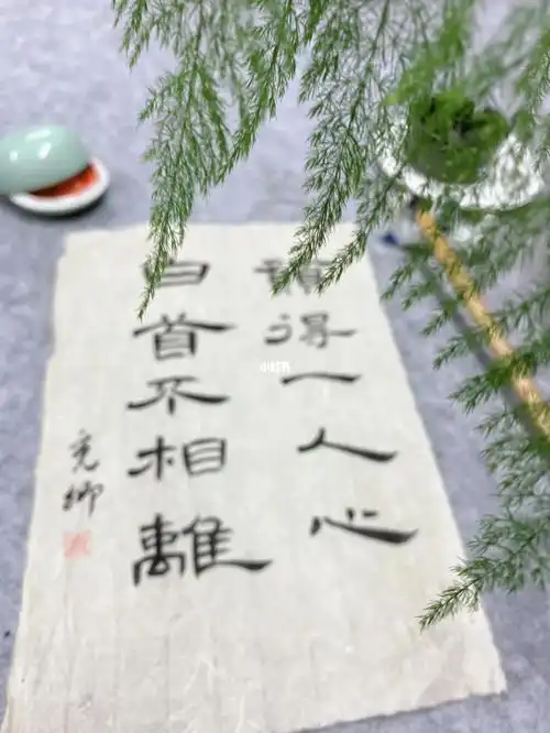 觅卿手写愿得一人心白首不相离