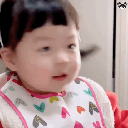 丸子妹摇头拒绝的表情包