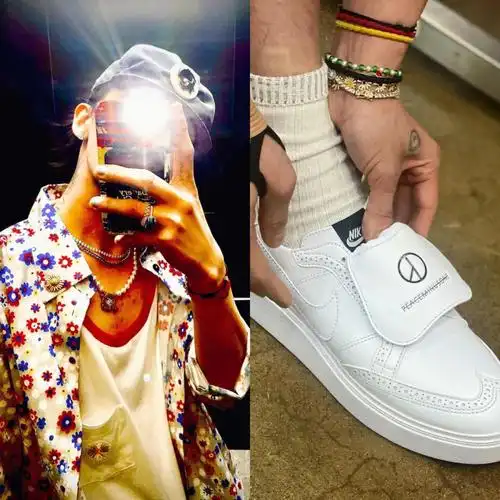 权志龙联名鞋款实物曝光60太酷了吧