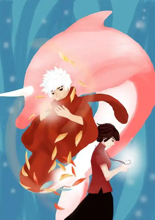 大鱼海棠|插画|涂鸦/潮流|风小笙 - 临摹作品 - 站酷 (zcool)