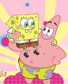 原创原创海绵宝宝派大星和海绵宝宝不离不弃