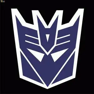 狂派机器人标志简笔画