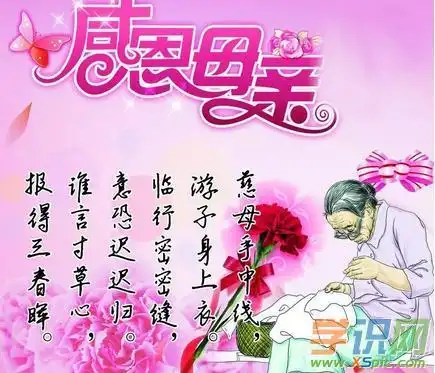 优美的散文诗词母亲