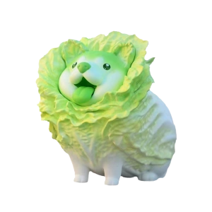 dodowox动物星球蔬菜精灵vol1白菜狗