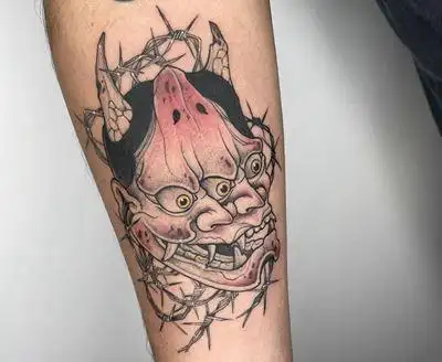 28张手臂般若纹身图案