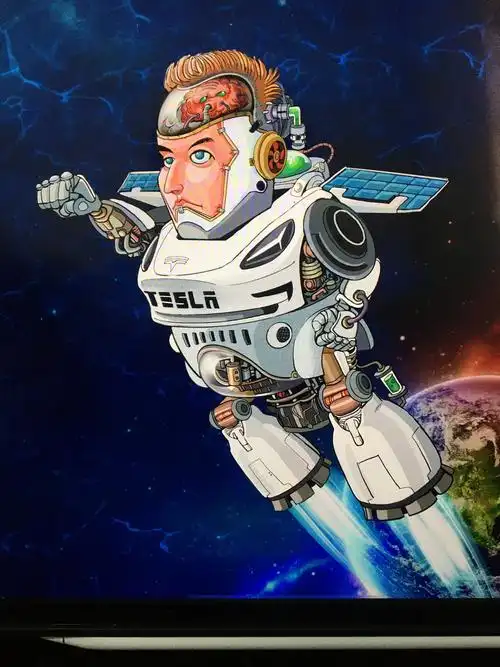 马斯克漫画形象设计