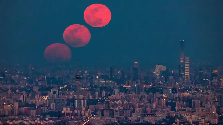 星空有约今年首次超级月亮来了