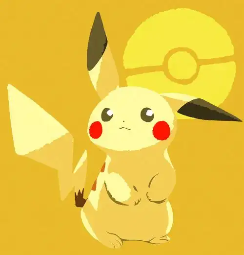 皮卡丘插画图片壁纸