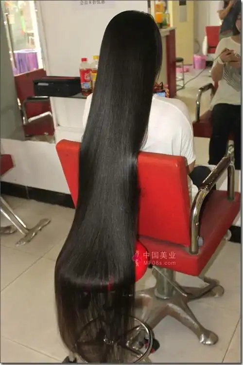 剪下北方姑娘齐脚长发-face-113#(8)