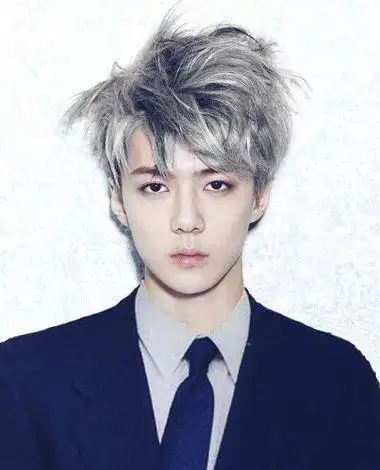 男生黑白双色发型怎么弄 男生发型黑白双色