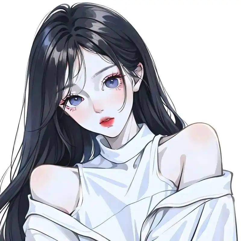 黑长直小姐姐yyds·温柔御姐女生头像              图片由mewxai生成