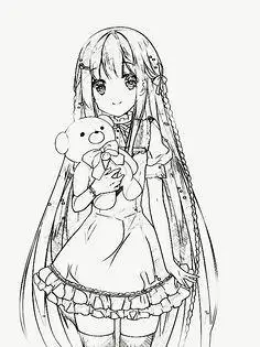 二次元狗简笔画