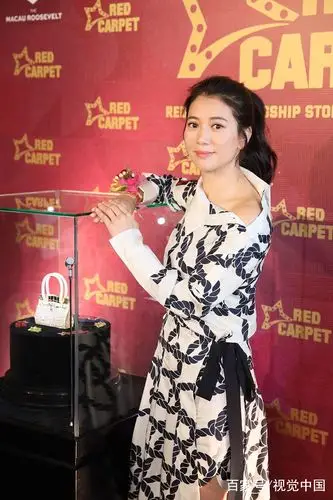 原创袁咏仪穿1万8露肩裙出席活动搭配高马尾优雅俏皮一点不像47岁