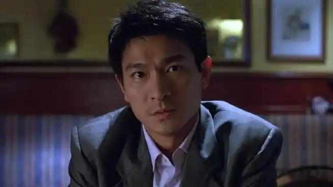 刘德华白西装好帅