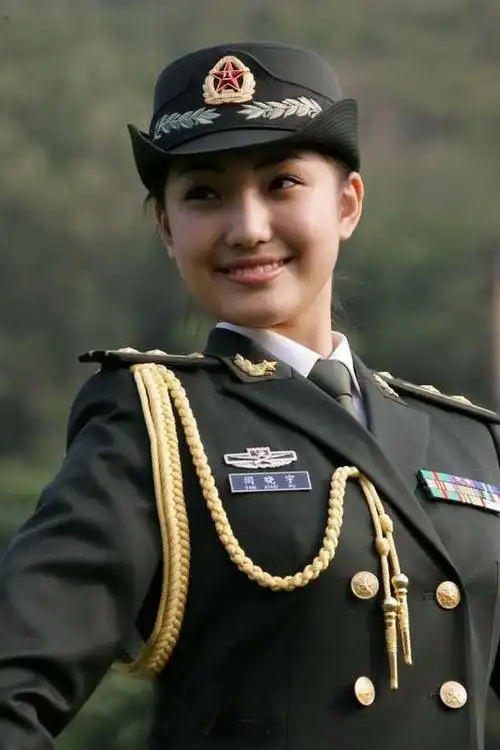 中国女军人的丰采